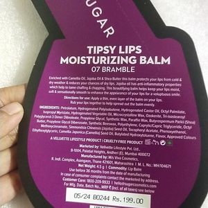 Sugar Tipsy Lip Balm 07 Bramble