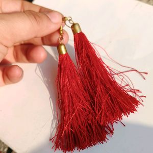 Silk Threaded Earrings