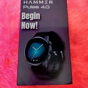 New Hammer Pulse 4.0 Round Dial Calling SmartWatch