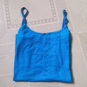 Cotton Blue Slip