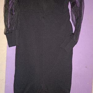 Black Lycra Bodycon