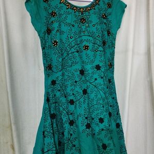 Beautiful Long Kurti Gown Size L