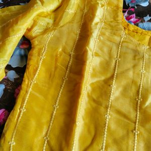 Yellow Kurta Pant