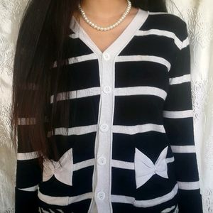 Striped Cardigan