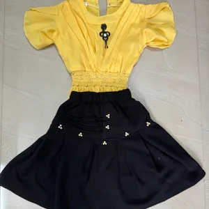 Babygirl Skirt Top Set