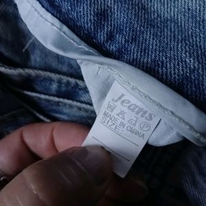 Imported Raw Hem Jean