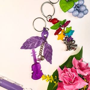 😍3 Fabulous Cute Handmade Keychains🗝️