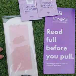 Bombae Wax Strips For Women ✨