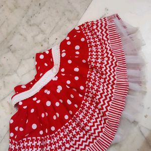 Girls Top And Skirt Set