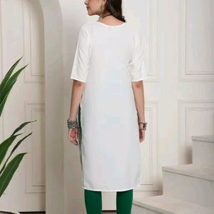 Beautiful White Kurti