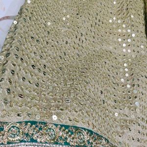 Beatiful Bridal Saree With Blouse