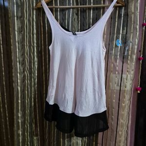 H&M Bow Top/Undershirt