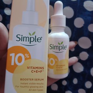 Simple Vitamin C+E+F Booster Serum