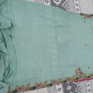 Sea Green Colour Saree