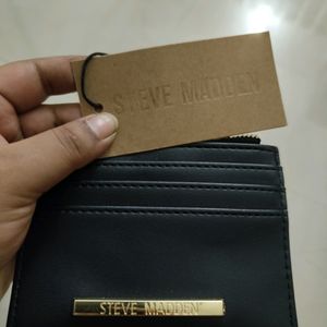 Original Steve Madden Black Leather Wallet