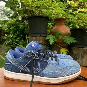 Nike Sb Dunk Low Pro Sashiko Denim