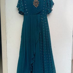 Teal Blue Gown