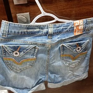 Withtag Denim Shorts 32 Waist Women