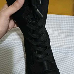 Black Combat Boots