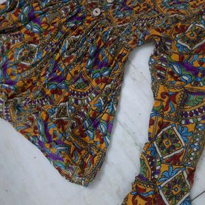 Bolo Look Multi Color Gujrati Top