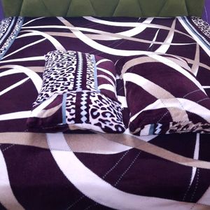 Bed Sheet With Pillow Cover