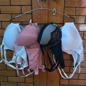 Combo Of Four Imported Fabric Bra