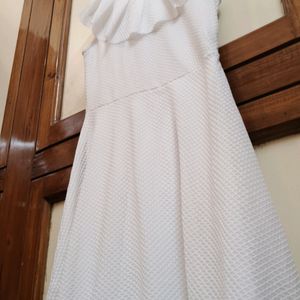 Pinterest Inspired White Midi Dress