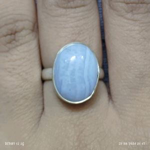 Blue Lace Agate Ring