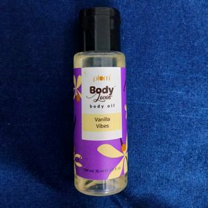 PLUM VANNILA BODY OIL