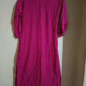 Pink Kurta For Women