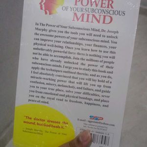 BOOK - The power of your subconscious mind