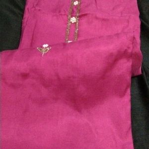 Low Price Branded Trendy Work Kurti With Pant Set