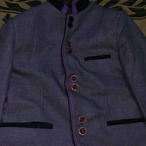 Dark Purple Full Blazer