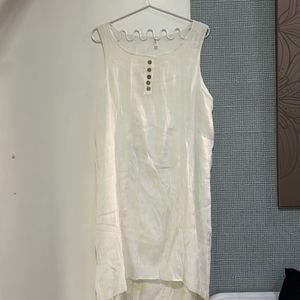 White Slip Dress