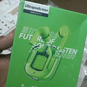 Ultra Pods Max Earbuds Transparent Earbud