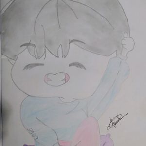 Taehyung Tinytan Sketch