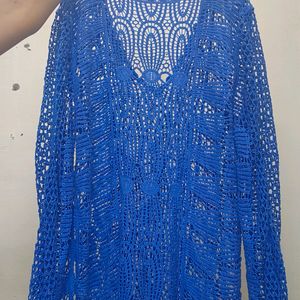 Blue Crochet Dress💙