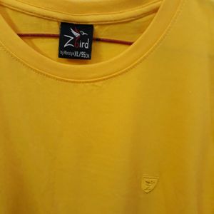 Like New Cotton Yellow T-shirt XL