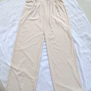 🌼Regular Fit Women Beige Trouser 🌼