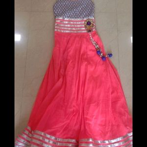 Girls long frock (Festive wear)