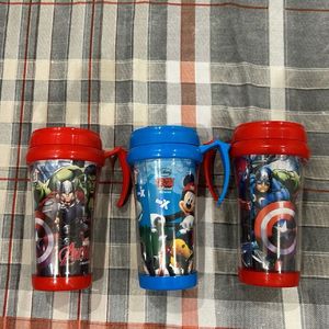 Combo- Kids Mugs And Bottles Brand New