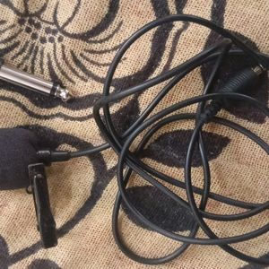 Microphone New No Used With Audio Cable Free