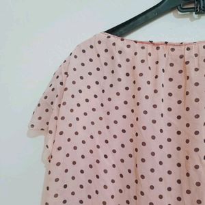 Beautiful Peach Pink Top