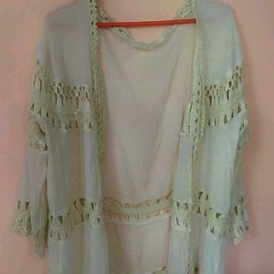 Indo Western Bohemian Shrug