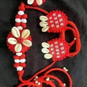 Fabric Jewelry Set No 34