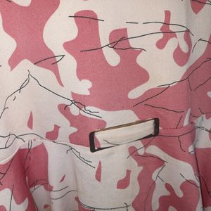 Pink Camouflage Top