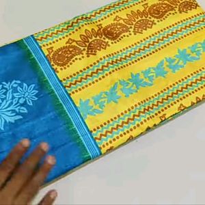 Semi Kanchi Silk Saree