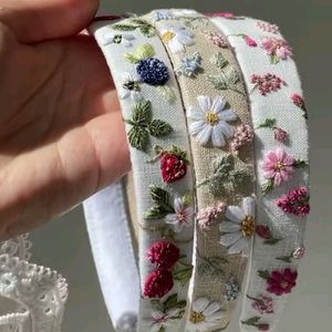 Hand Embroidered Hairband