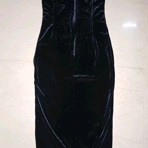 Velvet Bodycon Dress