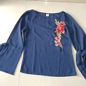 Blue Top For Women